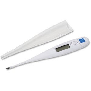 Medline Premier Oral Thermometer, Digital, LG LCD Screen, White (MIIMDS9950H) View Product Image