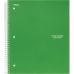 Five Star Wirebound College Rule 5 - subject Notebook - Letter (MEA72079) View Product Image