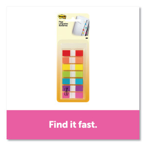 Post-it Flags Small Flags, Seven Assorted Colors, 190 Flags (MMM6837CF) View Product Image