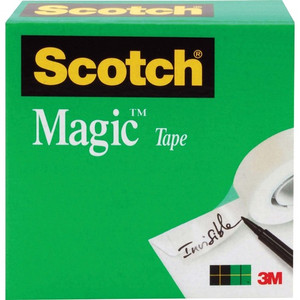 3M Magic Tape, 3" Core, 1"x2592", 1 Roll, Transparent (MMM81012592) View Product Image