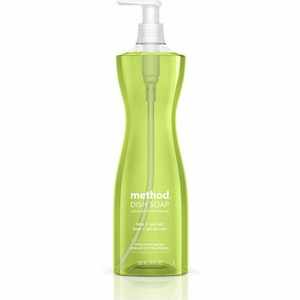 Method Dish Soap - 18 fl oz (0.6 quart) - Lime + Seasalt Scent - Light Willow Green - (MTH01240CT) Product Image 