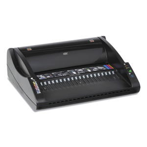 GBC CombBind C110E Electric Binding Machine, 330 Sheets, 15.44 x 12.38 x 4.78, Black View Product Image