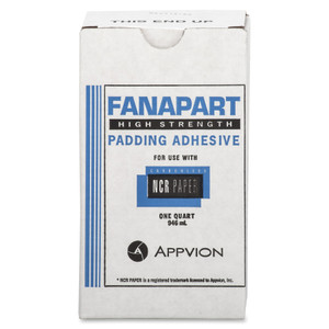 NCR Paper Fanapart Padding Adhesive - 1 quart - (NCR2116) View Product Image