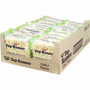 NISSIN FOODS Top Ramen Chili Flavor - 3 oz - Chili Product Image 