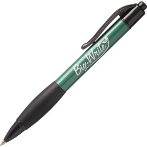 SKILCRAFT Ballpoint Pen,Rubber Grip,Retractable,Fine,12/DZ,Black Ink (NSN5789306) View Product Image