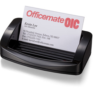 Officemate 2200 Series Business Card/Clip Holder (OIC22332) View Product Image
