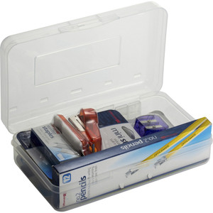 Back to School Pencil Box / Essential Supplies Organizer Kit, 8 Pieces (OIC97313) View Product Image