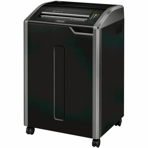 Fellowes Powershred 485Ci 100% Jam-Proof Cross-Cut Shredder - Continuous Shredder - Cross Cut - 30 Per Pass - for shredding Staples, Credit Card, CD, DVD, Paper Clip, Junk Mail, Paper - 0.156" x 1.125" Shred Size Product Image 