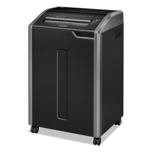 Fellowes Powershred 485Ci 100% Jam Proof Cross-Cut Shredder, 30 Manual Sheet Capacity, TAA Compliant (FEL38485) View Product Image