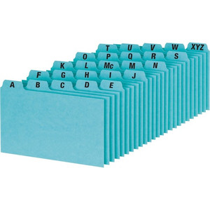 Oxford A-Z Tabs Index Card Guides (OXFP6925) View Product Image
