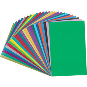 Pacon Fadeless Art Paper, 100 Sheets, 12"x18", Assorted (PAC57650) View Product Image