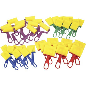 Creativity Street Foam Brushes/Rollers Classroom Pack (PAC5212) View Product Image