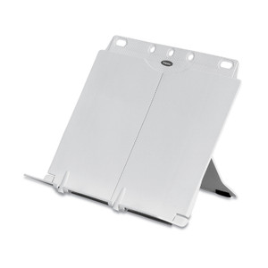 Fellowes BookLift Copyholder, One Book/Pad Capacity, Plastic, Platinum (FEL21100) View Product Image