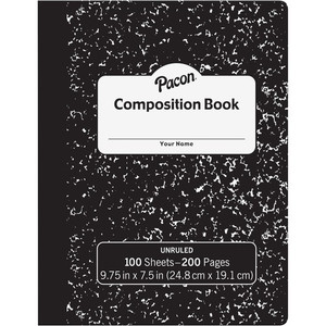 Pacon Unruled Compositon Book (PACMMK37145) View Product Image