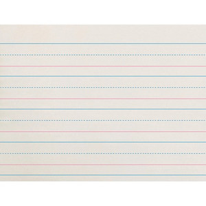 Zaner-Bloser Broken Midline Ruled Paper (PACZP2610) View Product Image