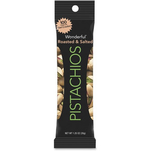 Wonderful Pistachios & Almonds Wonderful Roasted & Salted Pistachios (PAM91345) View Product Image