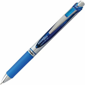 Pentel Deluxe RTX Retractable Pens - 0.3 mm Pen Point - Refillable - Retractable - Blue Ink - Gel-based Product Image 