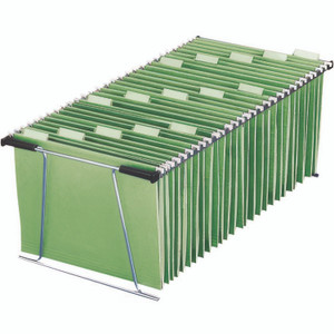 Pendaflex Uniframe Drawer Frames, Legal/Letter Size, 18" to 27" Long, Silver View Product Image