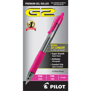 Pilot G2 -7 Retractable Gel Roller Pens (PIL31174) View Product Image