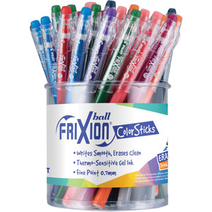 Pilot Frixion Gel Ink Colorsticks, 48/DS, Red (PIL57087) View Product Image