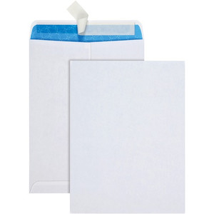 Quality Park Catalog Envelopes, Redi-Strip,Tint, 9"x12", 100/BX, White (QUA41415R) View Product Image