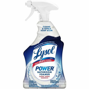 Lysol Bathroom Cleaner - 22 oz (1.37 lb) - Versatile Spray Bottle Product Image 