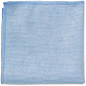 Rubbermaid Commercial Products Cleaning Cloth, Microfiber, Bulk, 16'x16", 288/CT, Blue (RCP1820583CT) View Product Image