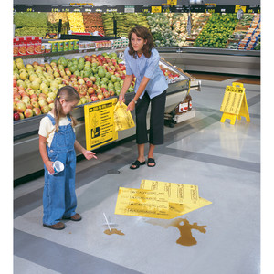 Rubbermaid Commercial Over-the-Spill Large Refill Pads (RCP425200YEL) Product Image 