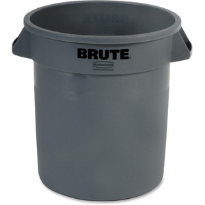 Rubbermaid Commercial Brute 10-Gallon Vented Containers (RCP261000GYCT) View Product Image