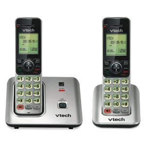 Vtech CS6619-2 Cordless Phone System, Base and 1 Additional Handset (VTECS66192) View Product Image