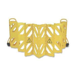 Rubbermaid Commercial Foldable Mobile Caution Barrier (RCP9S1100YW) Product Image 