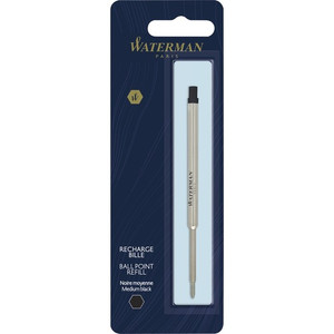 Waterman Black Refill for Ballpoint Pen - Medium Point - Black Ink Product Image 