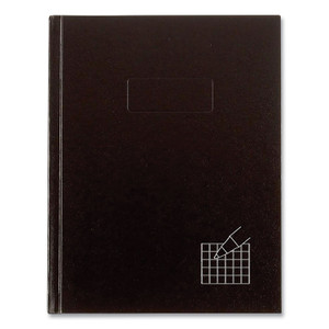 Blueline Professional Quad Notebook, Quadrille Rule (4 sq/in), Black Cover, (96) 9.25 x 7.25 Sheets View Product Image