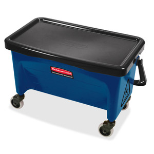 Rubbermaid Commercial Finish Mop Bucket w/ Wringer (RCPQ93000BE) View Product Image
