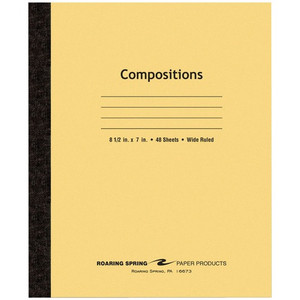 Roaring Spring Wide Ruled Flexible Cover Composition Book (ROA77308) View Product Image