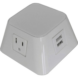 Safco Tabletop Data/Power Module (SAFEZTTMW) View Product Image