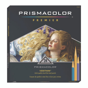 Prismacolor Verithin Colored Pencils, Assorted Lead and Barrel Colors, 24/Set View Product Image
