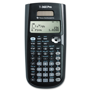 Texas Instruments TI-36X Pro Scientific Calculator, 16-Digit LCD (TEXTI36XPRO) View Product Image