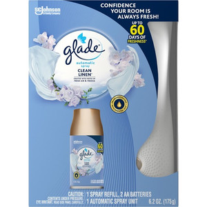 Glade Clean Linen Automatic Spray Kit (SJN329349CT) View Product Image