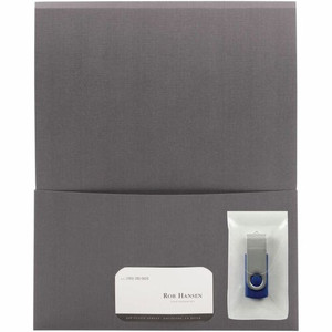 Smead Self-Adhesive USB Flash Drive Pocket - Poly Product Image 