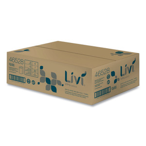 Livi VPG Select Hard Wound Roll Towel, 1-Ply, 8 x 1,000 ft, White, 6 Rolls/Carton View Product Image