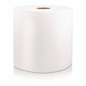 Livi VPG Select Hard Wound Roll Towel, 1-Ply, 8" x 800 ft, White, 6/Carton View Product Image