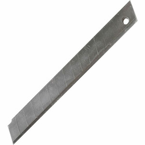 Sparco Fast-Point Snap-Off Blade Knife Refills - 3.25" Length x 0.33" Thickness - Straight Style - Snap-off - Steel - Stainless Steel Product Image 