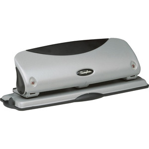 Swingline EasyView Desktop Punch - 3 Punch Head(s) - 12 Sheet - 9/32" Punch Size Product Image 