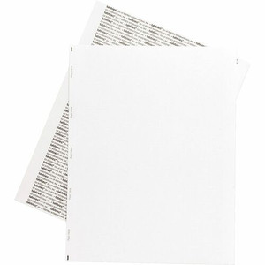 Tabbies Transcription Label Printer Sheets - 8 1/2" Width x 11" Length - Laser - White - Jam-free - (TAB59534) Product Image 