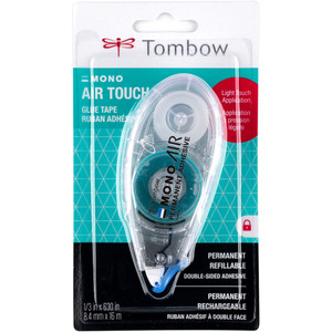 Tombow Glue Tape,w/Air Touch Dispenser,Permanent,1/3"x630",WE (TOM62152) View Product Image