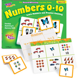 Trend Enterprises Match Me Numbers Puzzle, Ages 3-6, (TEPT58102) View Product Image