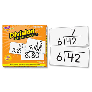 Trend Division all facts through 12 Flash Cards (TEP53204) View Product Image