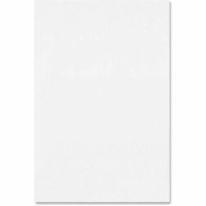 TOPS Second Nature Gum Top Recycled Pads - 100 Sheets - Plain - Double Stitched - 4" x 6" Sheet Size - White Paper Product Image 