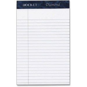 TOPS Docket Diamond Writing Tablet - Jr.Legal (TOP63981) View Product Image